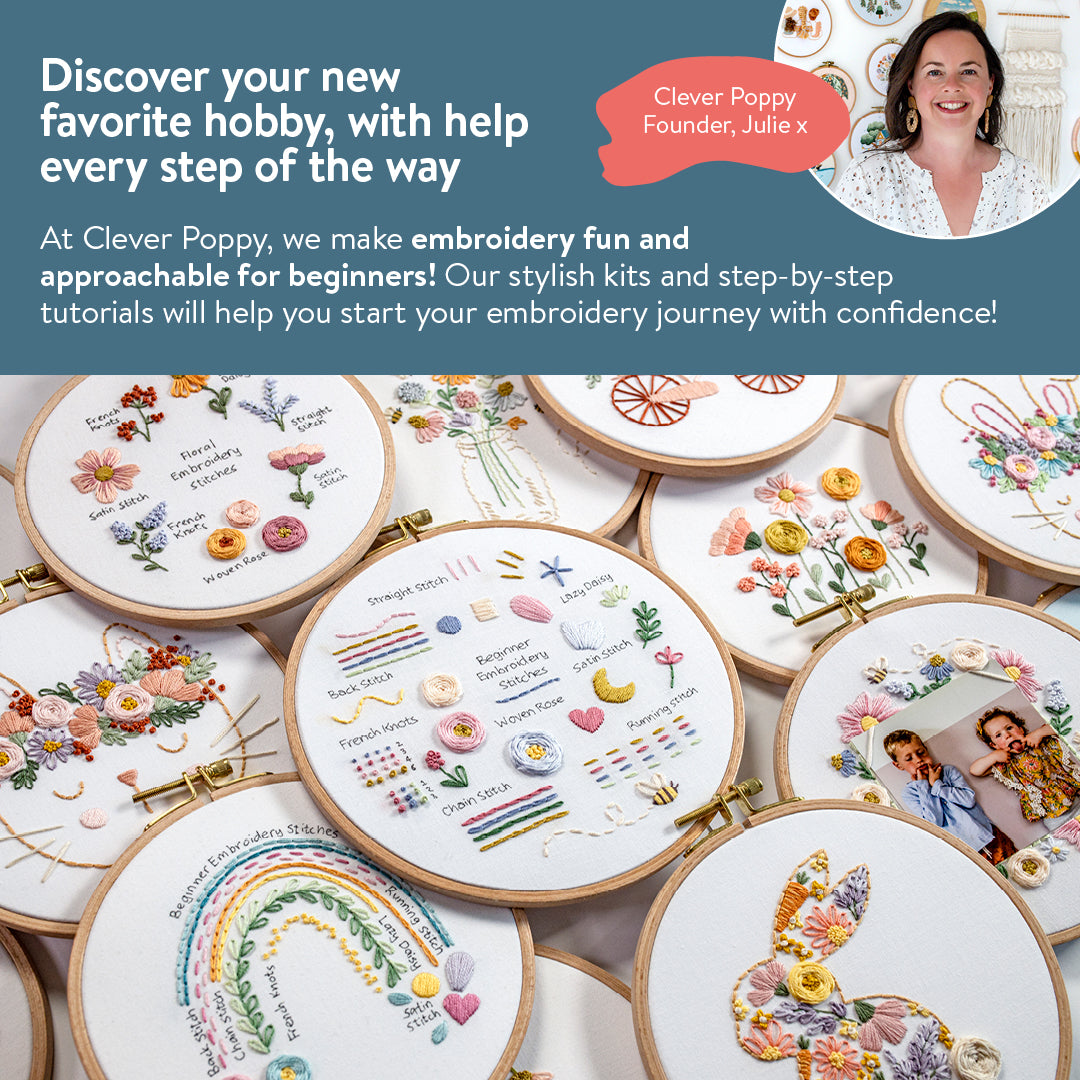 Pot Plant Stitch Sampler Beginner Kit