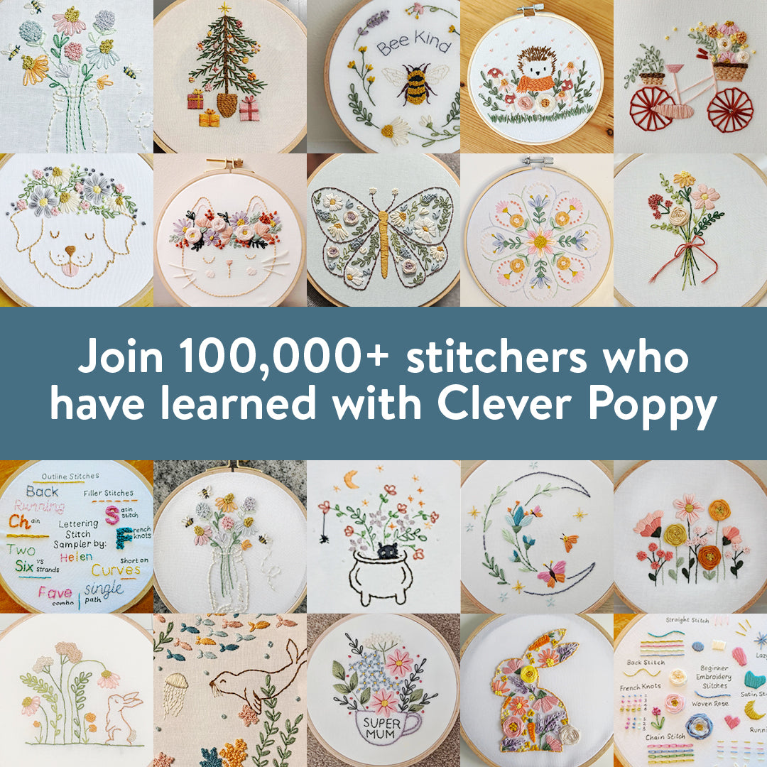 The Treehouse Embroidery Kit