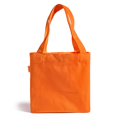 Orange trick-or-treat bag