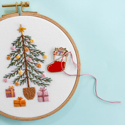 Christmas Stocking Needle Minder