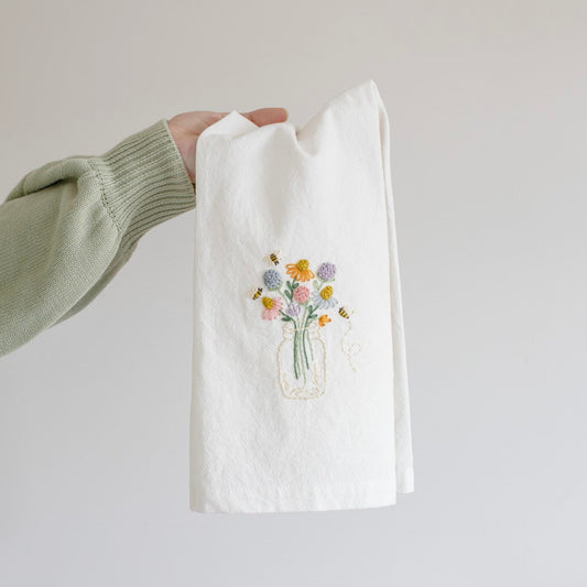 Bee Happy Kitchen Towel Beginner Kit