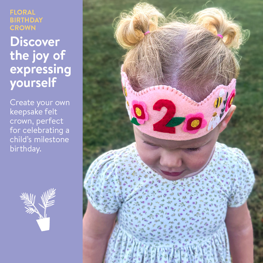 Floral Birthday Crown Beginner Kit