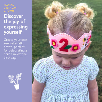 Floral Birthday Crown Beginner Kit