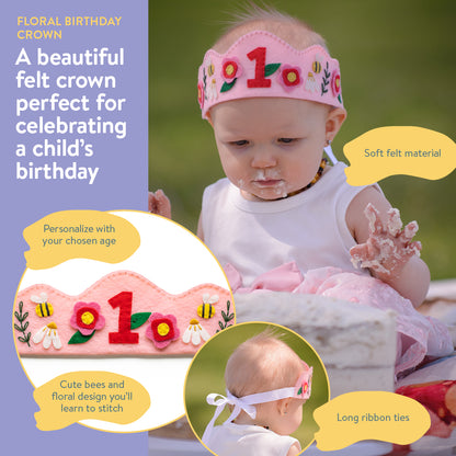 Floral Birthday Crown Beginner Kit