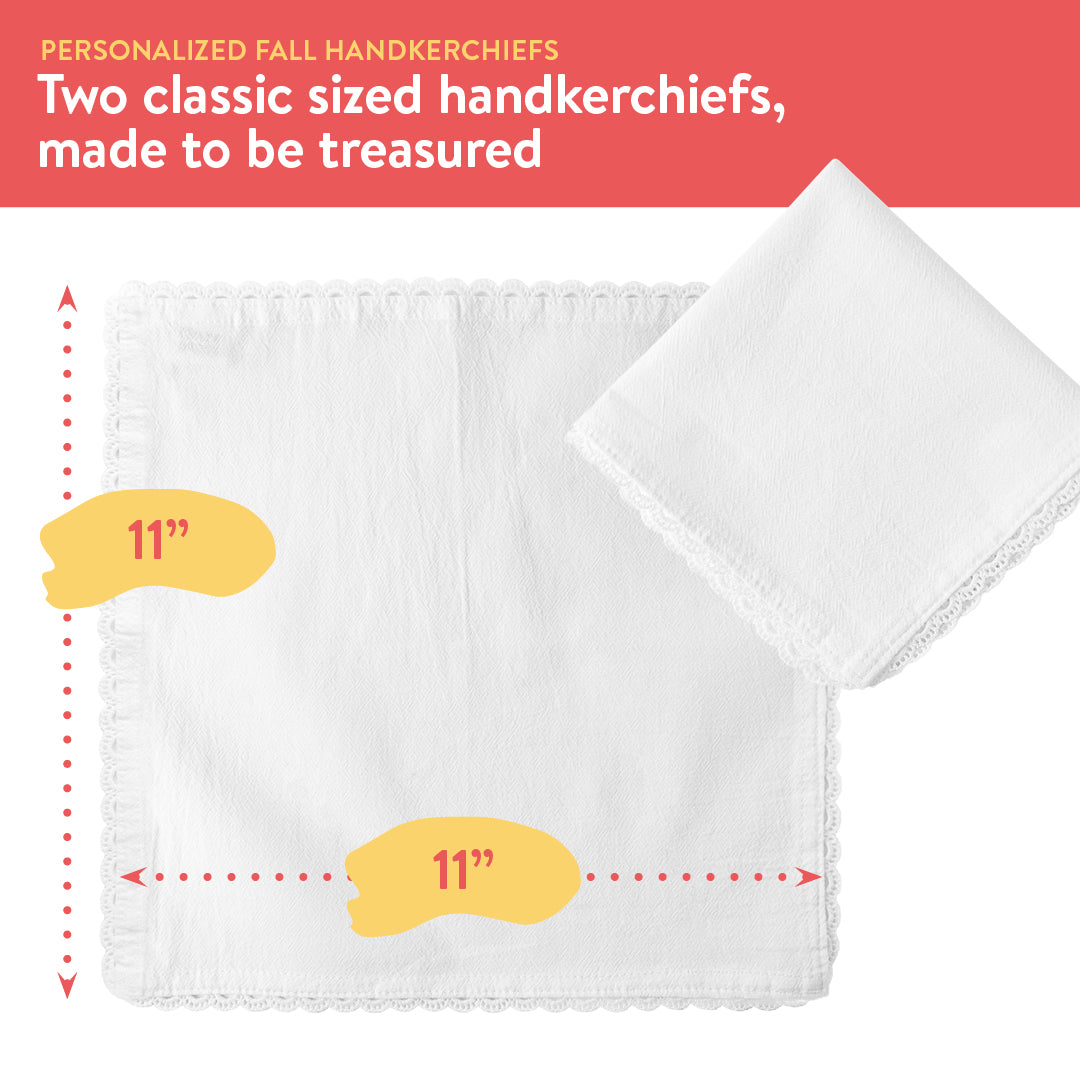 Personalized Fall Handkerchiefs Beginner Kit