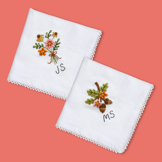 Personalized Fall Handkerchiefs Beginner Kit