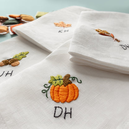Personalized Thanksgiving Napkins Beginner Kit