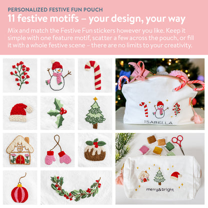 Personalized Festive Fun Pouch Beginner Kit