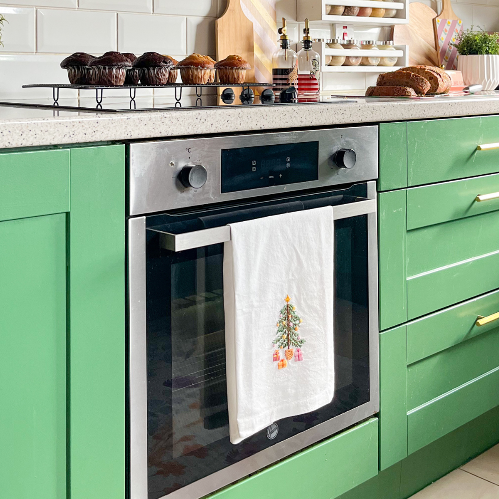 Christmas Tree Kitchen Towel Beginner Kit