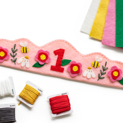 Floral Birthday Crown Beginner Kit