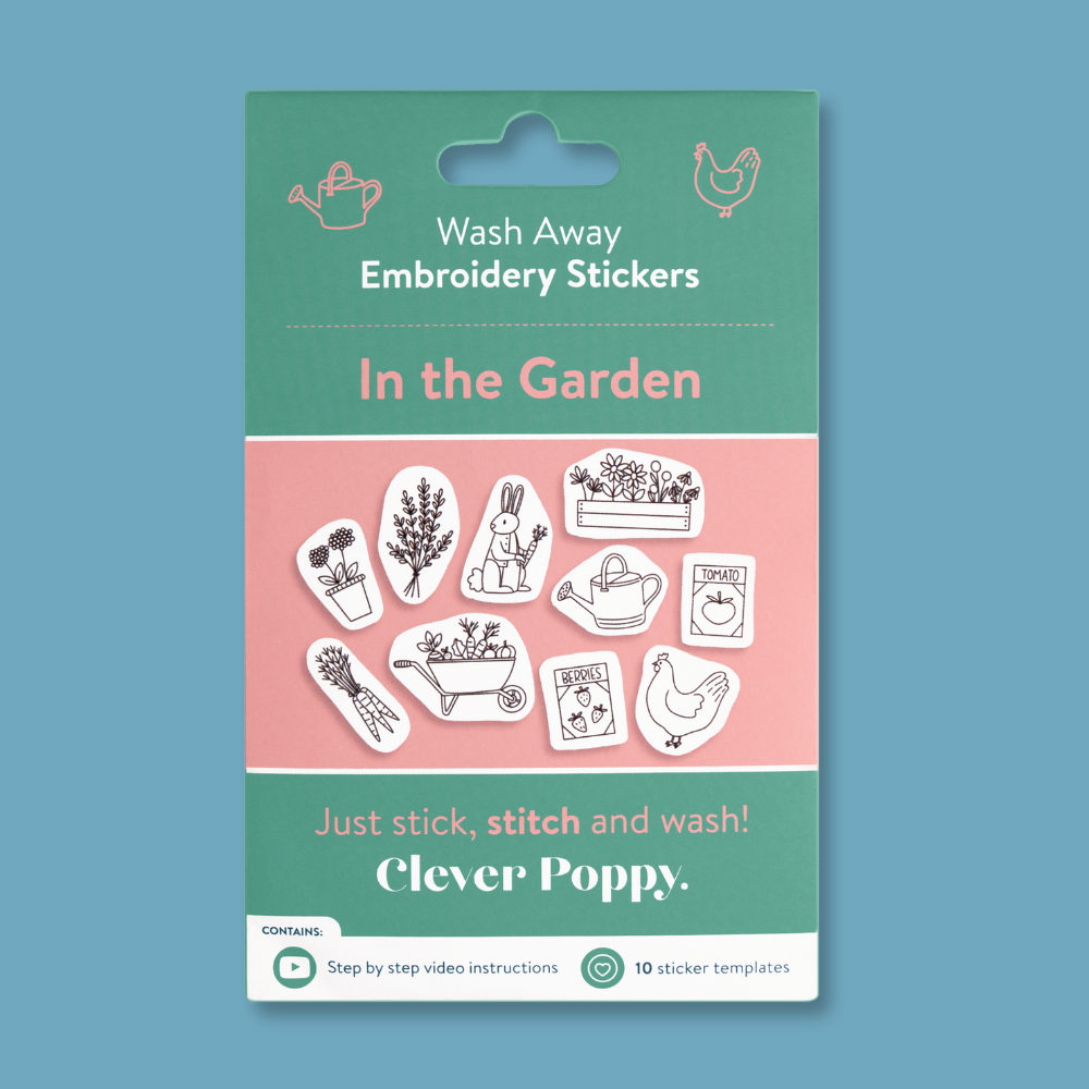 In the Garden Wash Away Stickers Pack
