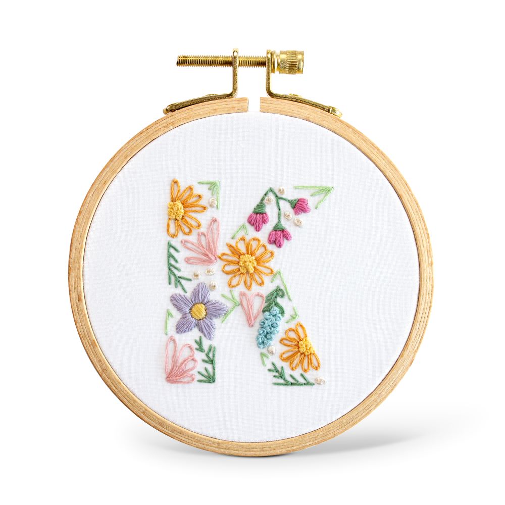 Floral Alphabet Letters