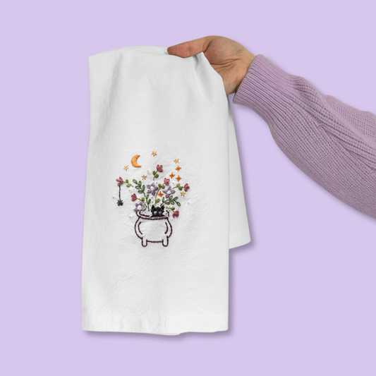 Purrfect Potion Kitchen Towel Beginner Kit
