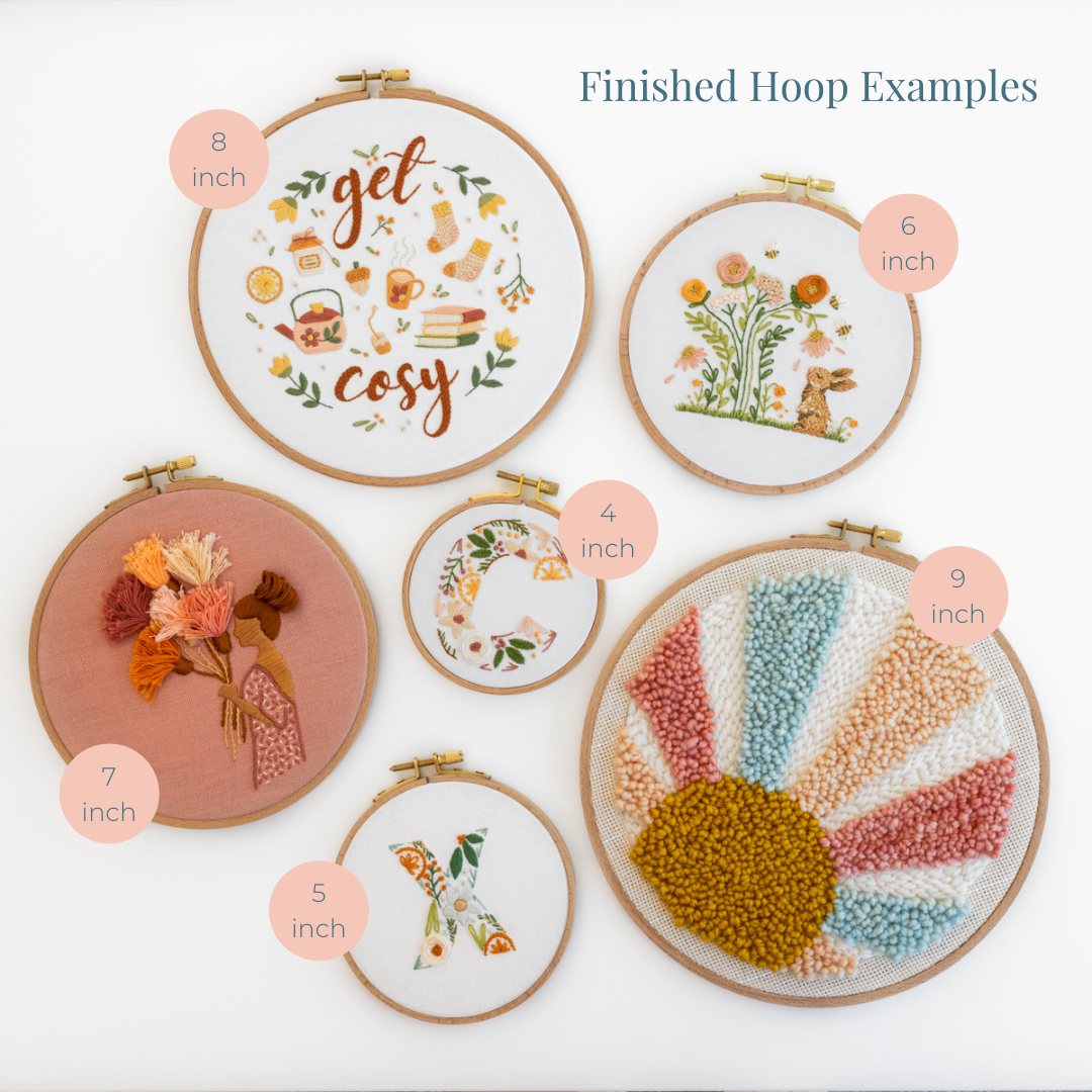 Wooden Embroidery Hoops