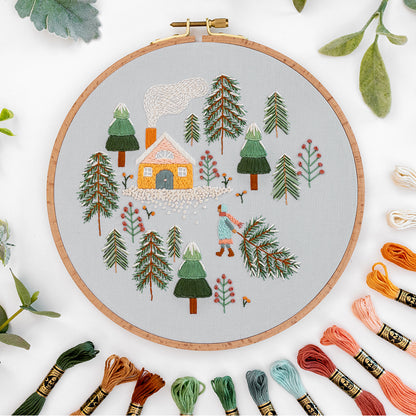 Winter Wonderland Embroidery Kit